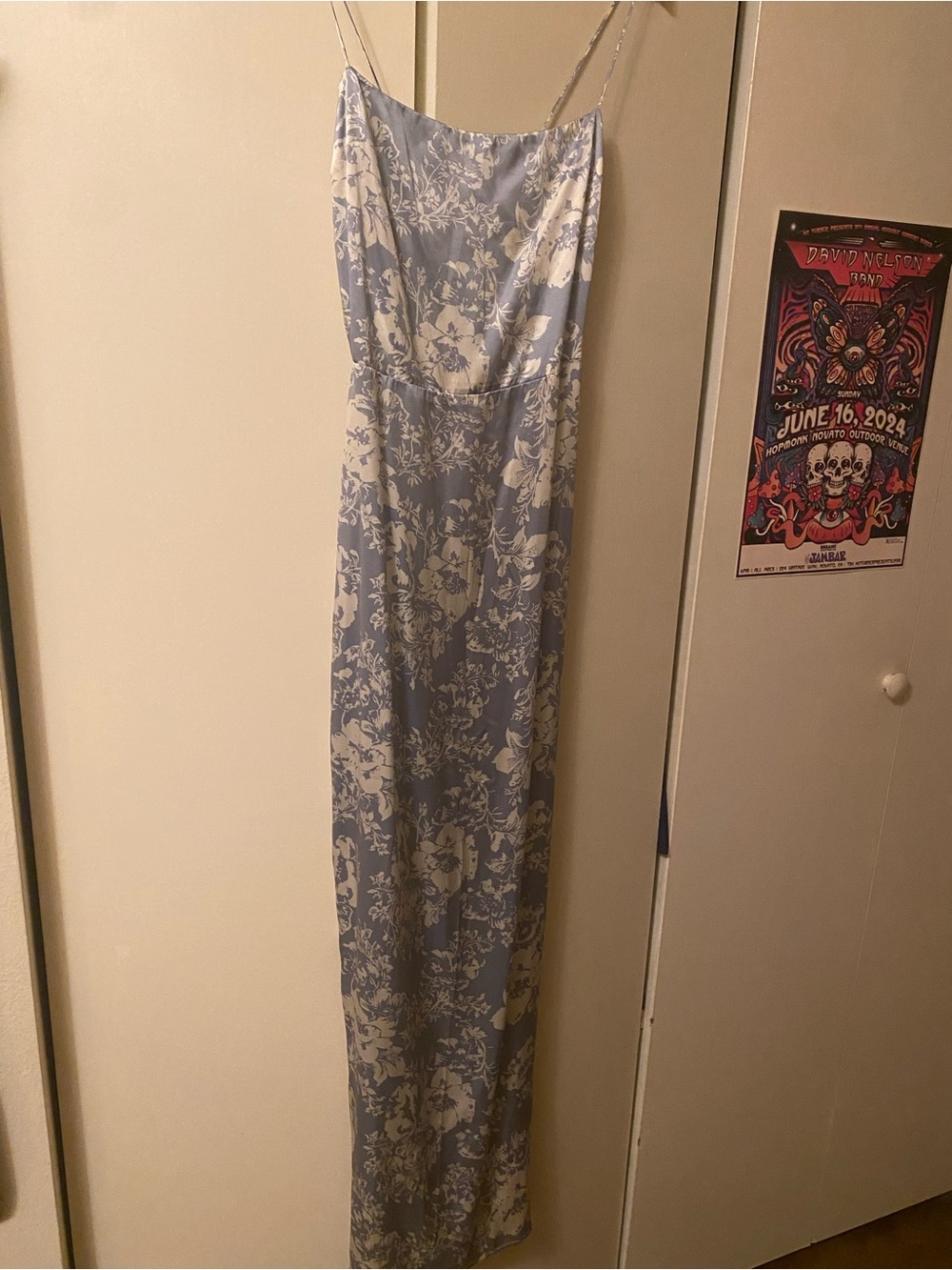 Reformation Frankie Silk Dress